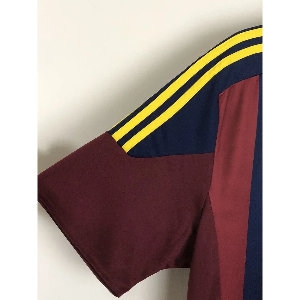 FC Barcelona Adidas Climacool Soccer Jersey Men's XL Red Maroon Navy Futbol